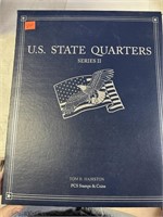 US STATE QUARTERS SERIES II QUARTERS & STAMPS