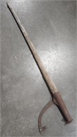 Decorative Vintage Peavy w/ Aged Wooden Handle