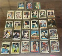 Assorted Baseball Cards in Sleeves #1