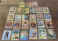 Assorted Football Cards in Sleeves #2