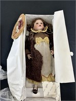 Heirloom Dolls Collection Porcelain Doll In Box
