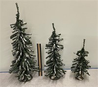 Set of 3 Christmas tree decorations