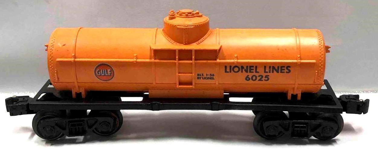 Vintage Lionel Lines Gulf 6025 Single Dome Tanker