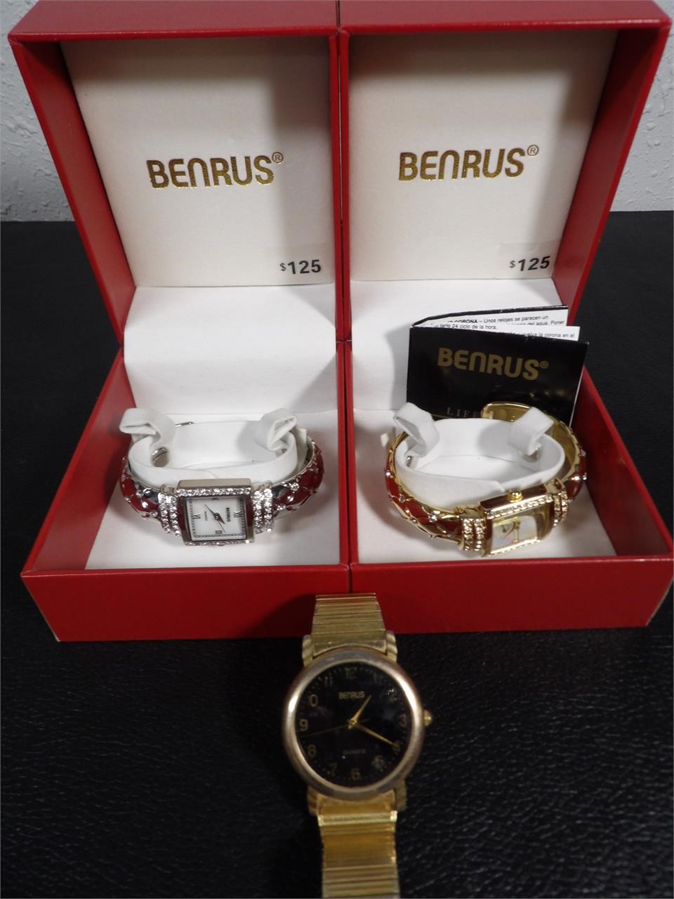 Three BENRUS Watches