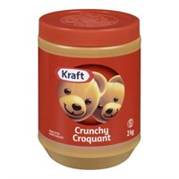 SEALED Kraft Peanut Butter Crunchy 2kg BB 09/2024