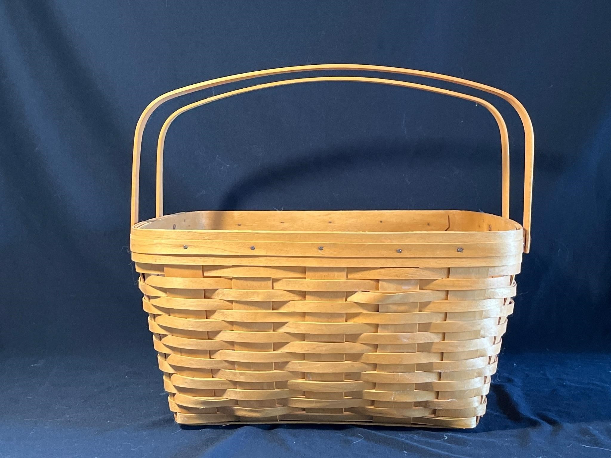 Longaberger Handwoven basket.