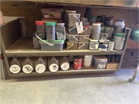 Shelf & Contents of Assorted Sizes of Screws