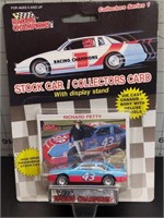 Racing Champions stock car/ collectors card #43