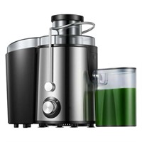 400W Juicer  3' Wide Mouth  Stainless Steel  Anti-