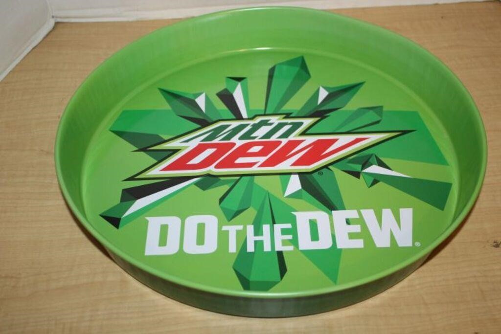 BRAND NEW METAL MTN DEW TRAY