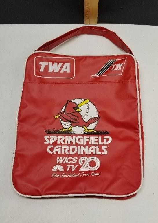 TWA Cardinals Bag 11x13 Plastic