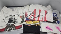 (8) VINTAGE BOXING T SHIRTS