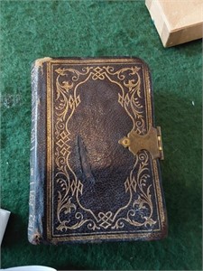 1856 Tiny Methodist  Hymnal Book
