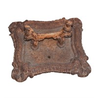 Early 20th Century Cast Iron Boot Scraper