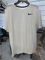 Nike dry fit shirt, size large