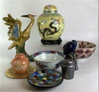 Glazed Ceramic Bowls, Ginger Jars, Trivets & More