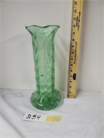 Tall Green vase