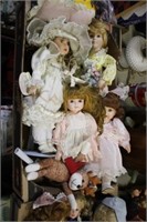 BOX OF DOLLS