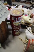 2 CANS OF FOLGERS COFFEE