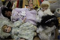 BOX OF DOLLS