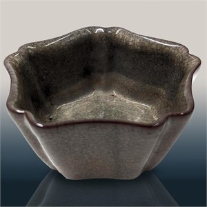 Chinese Song Style Crackle Glazed Porcelain Lotus