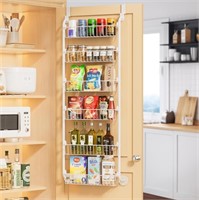 WF1006  Delamu Over the Door Pantry Organizer - Wh