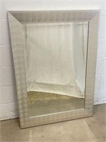 Framed Beveled Mirror