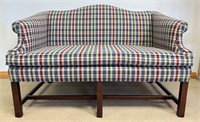 NICE LIKE NEW UPHOLSTERED TWO SEAT SOFA -  CLEAN