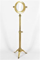 Tall Decorative Brass Desk Magnifier