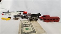 Lot of vintage diecast cars buses Matchbox and