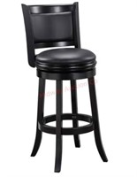 Boraam Augusta Bar Height Swivel Stool, 29-Inch