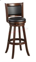 Boraam Augusta Bar Height Swivel Stool, 29-Inch