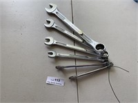 Lot of Standard Open & Closed End Wrenches
