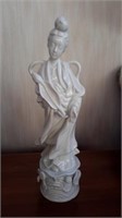 Oriental White Porcelain Figurine