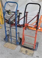 (2) Converting 4 wheel hand truck/carts,