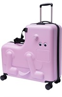 DNYSYSJ 24 Inch Children's Ride-On Luggage,