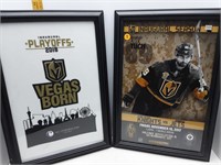 2 FRAMED VGK POSTER & TOWEL 14X17