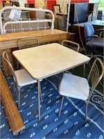 Vintage Card Table and Chairs