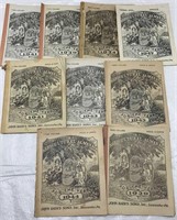 Agricultural Almanacs - 1920’s to 1940’s