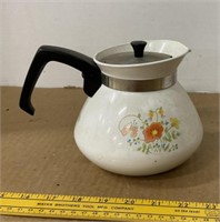 Corning Ware 6 Cup Wildflower Tea Pot
