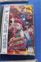 Sega Saturn Street Fighter Coll 2/Case & Manu