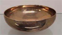 Chinese Brass Singing Bowl 6 1/2 x 2 inches