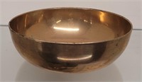 Chinese Brass Singing Bowl 6 1/2 x 2 1/2 inches