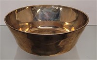 Chinese Brass Singing Bowl 11 x 4 inches