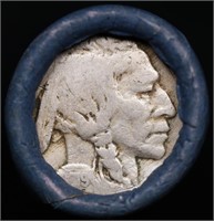 Buffalo Nickel Shotgun Roll in Old Bank Style 'Bel