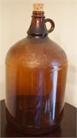 Vintage Brown Gallon Clorox Bottle