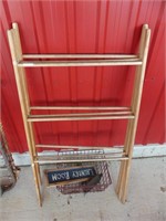 DRYING RACK, METAL BASKET, ETC.