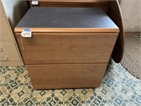 Wood 2-Drawer Lateral File Cabinet