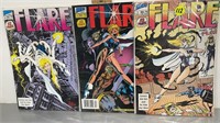 1988 HERO COMICS FLARE ISSUES #1-3