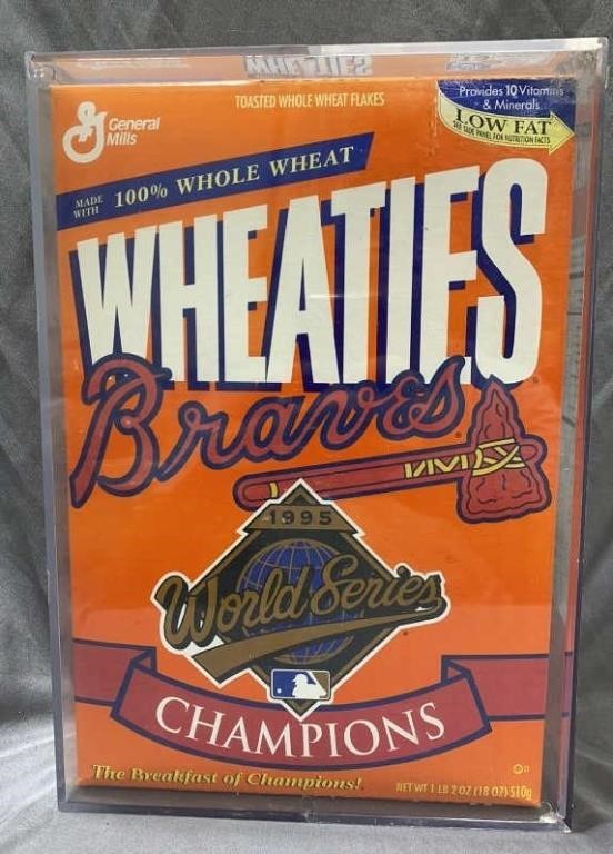 1995 Atlanta Braves World Series Wheaties Box